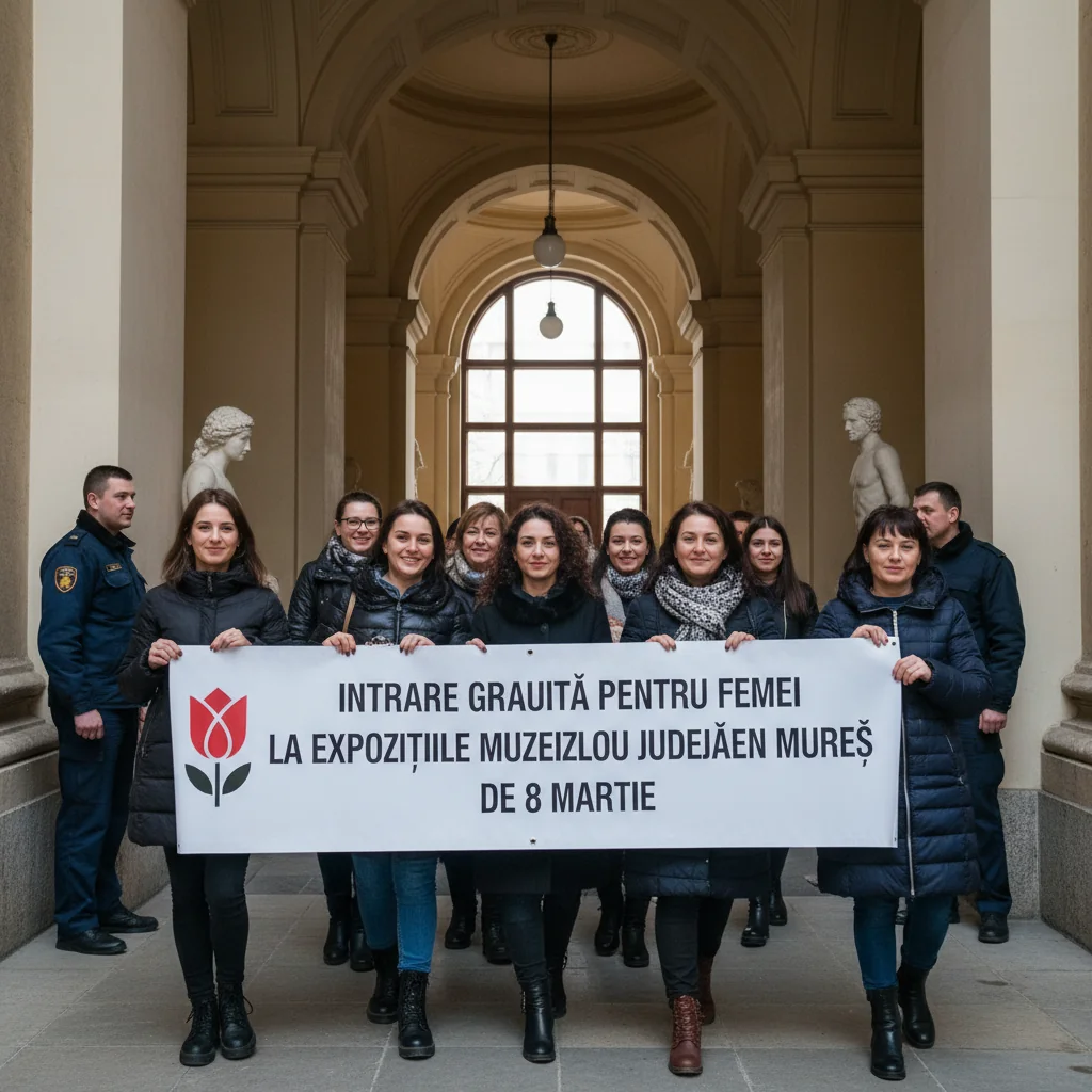 Acces gratuit pentru femei la expozițiile Muzeului Județean Mureș, de 8 Martie, la Târgu Mureș