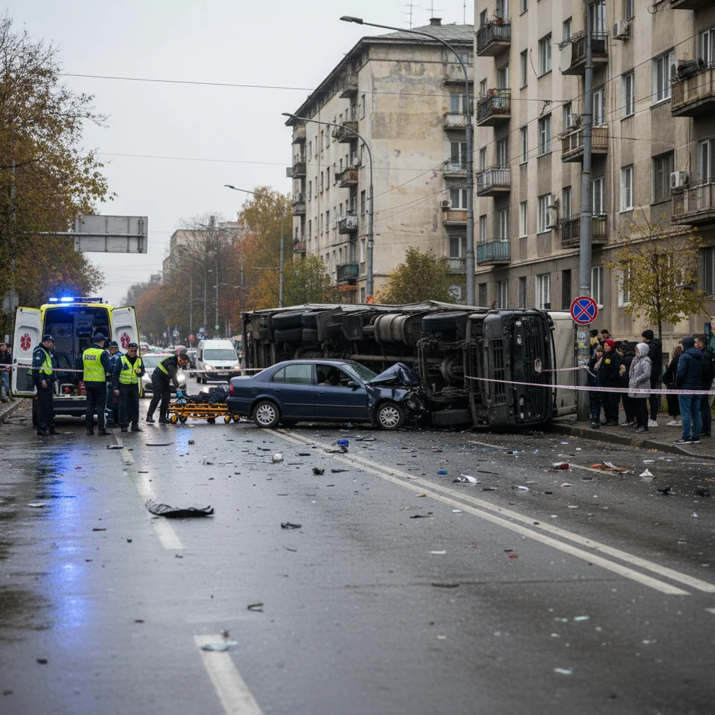 Accident rutier anunțat pe strada Gheorghe Doja din Târgu Mureș la 13 ianuarie 2026