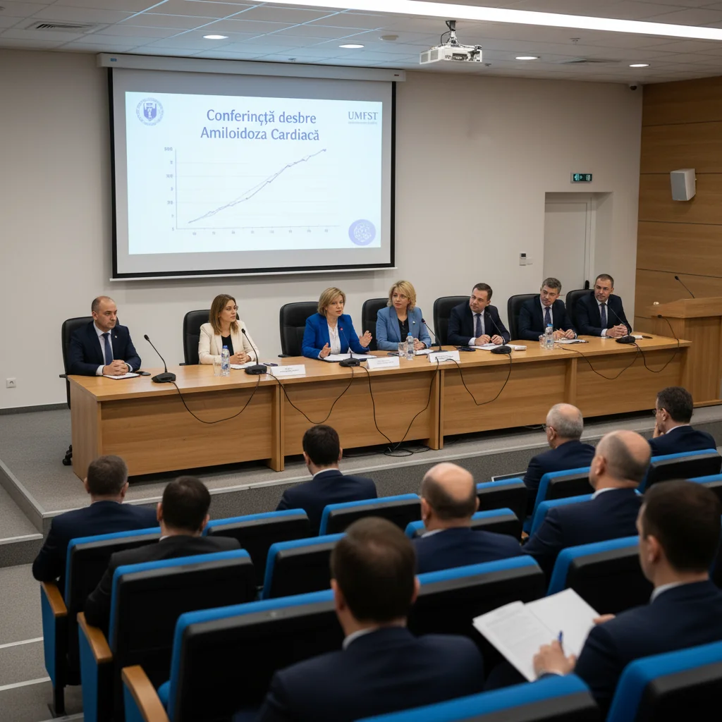 Amiloidoza cardiacă: Conferință importantă la UMFST