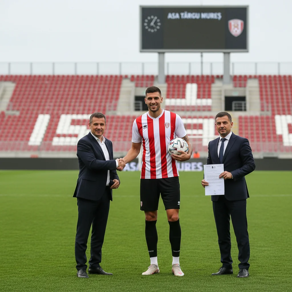 ASA Târgu Mureș anunță transferul unui fundaș nou pentru întărirea defensivei