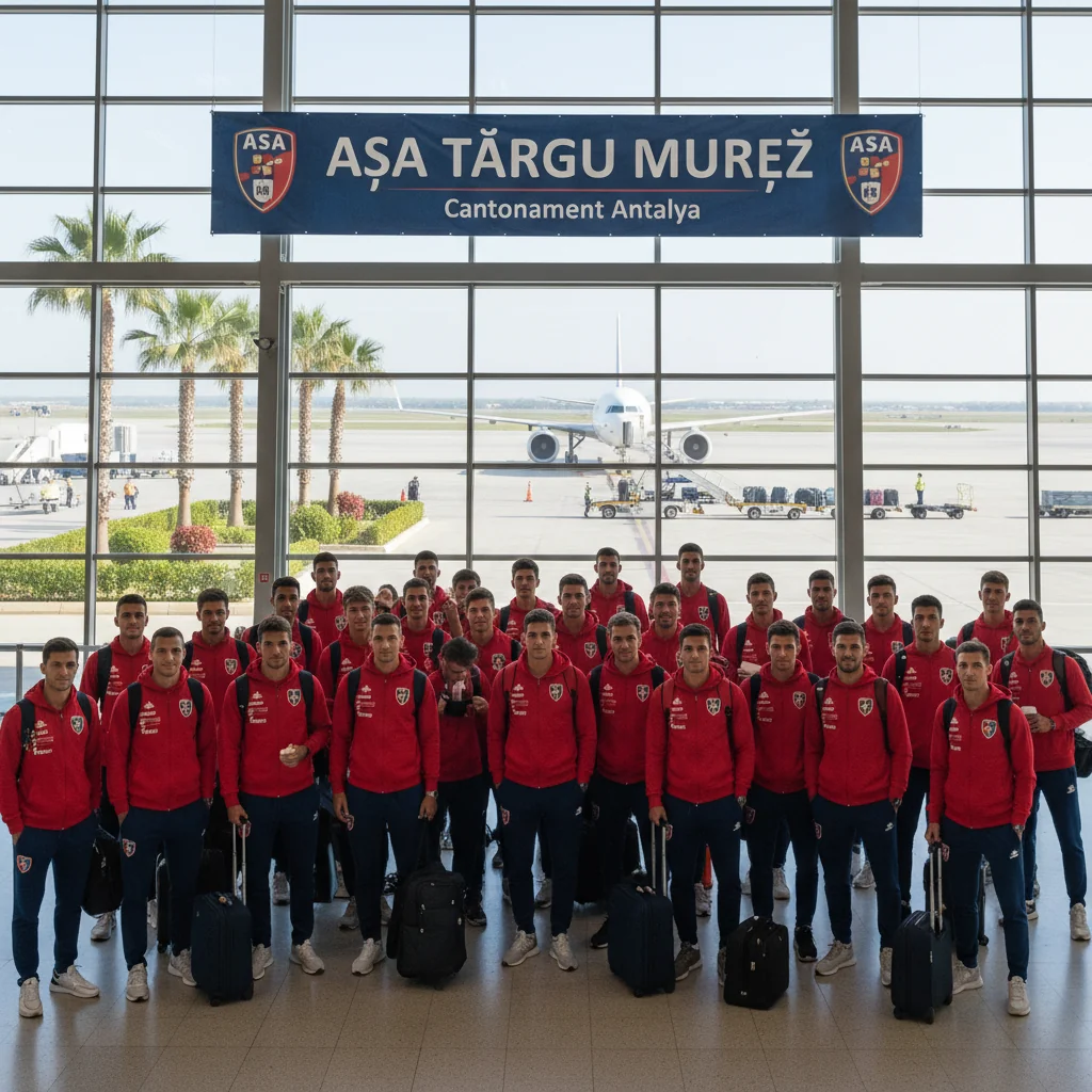 ASA Târgu Mureş îşi programează un cantonament în Antalya după pregătirea de la Târgu Mureş