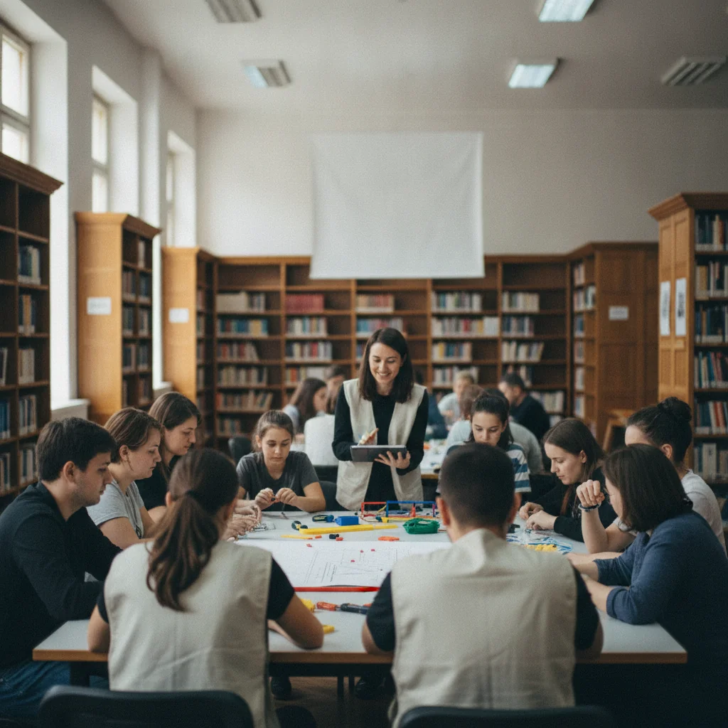 Atelier de siguranță pentru copii la Biblioteca Mureș