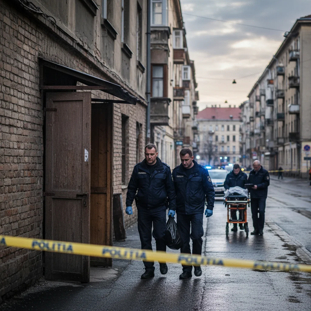 Bărbat de 47 de ani găsit mort într-o boxă din centrul municipiului Târgu Mureș