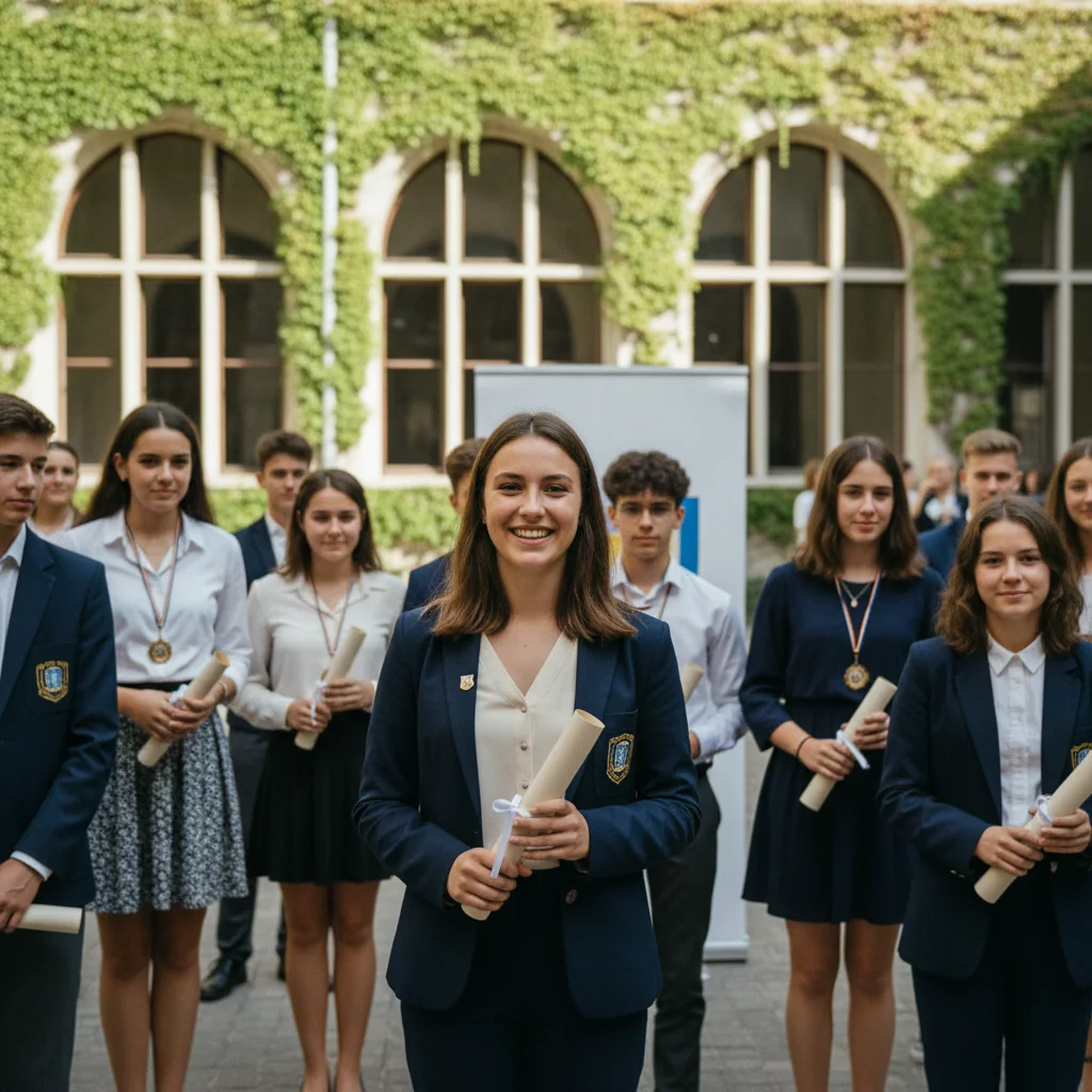 Bianca Pop Rend de la Colegiul Unirea cucerește premii la Olimpiadă