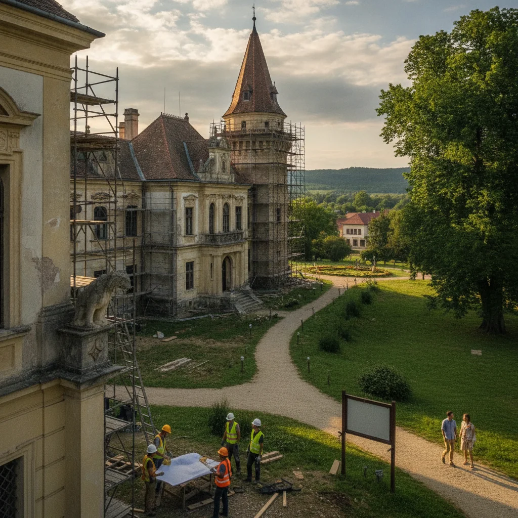 Castelul Teleki Gornești: Restaurare finalizată, deschidere în 2026