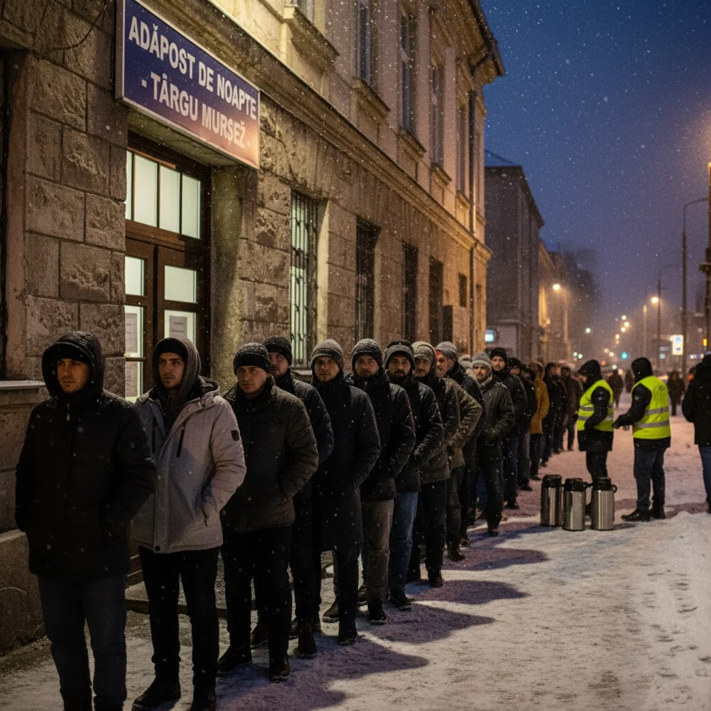 Cereri tot mai multe la Adăpostul de Noapte din Târgu Mureș pe fondul gerului