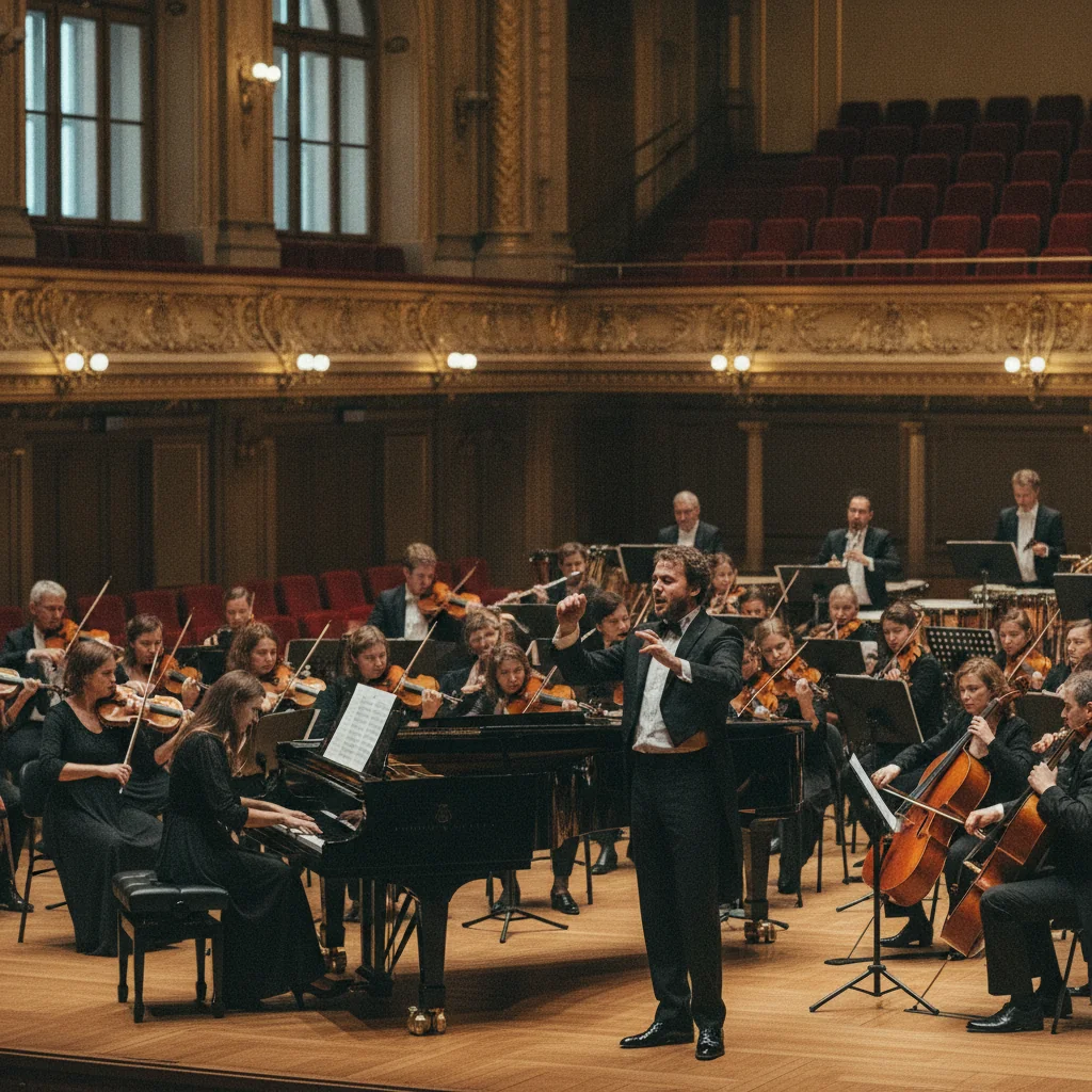 Concert simfonic la Palatul Culturii din Târgu Mureș, pe 15 octombrie