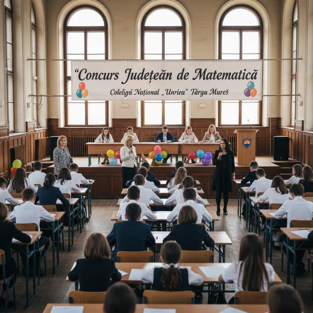 Concurs județean de matematică „Simon Petru” anunțat la Târgu Mureș pentru ianuarie 2026