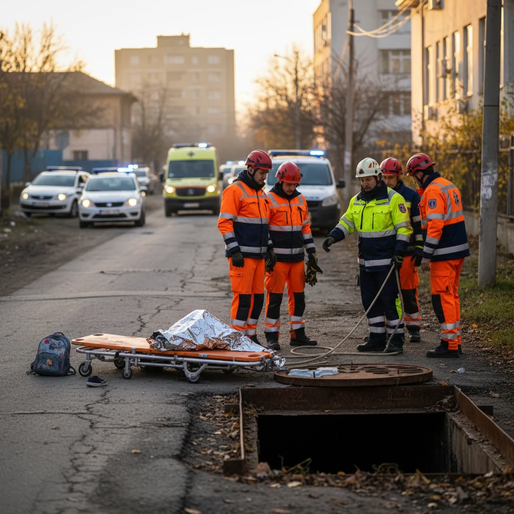 Copil de 12 ani rănit grav după o cădere într-un canal tehnologic din Târgu Mureș