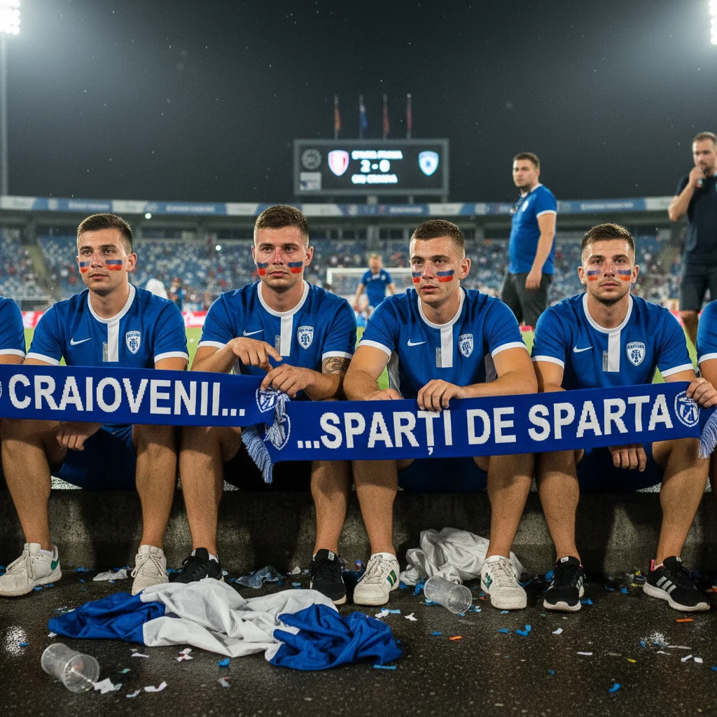 Craiova, înfrântă clar de echipa Sparta – Rezumat meci local