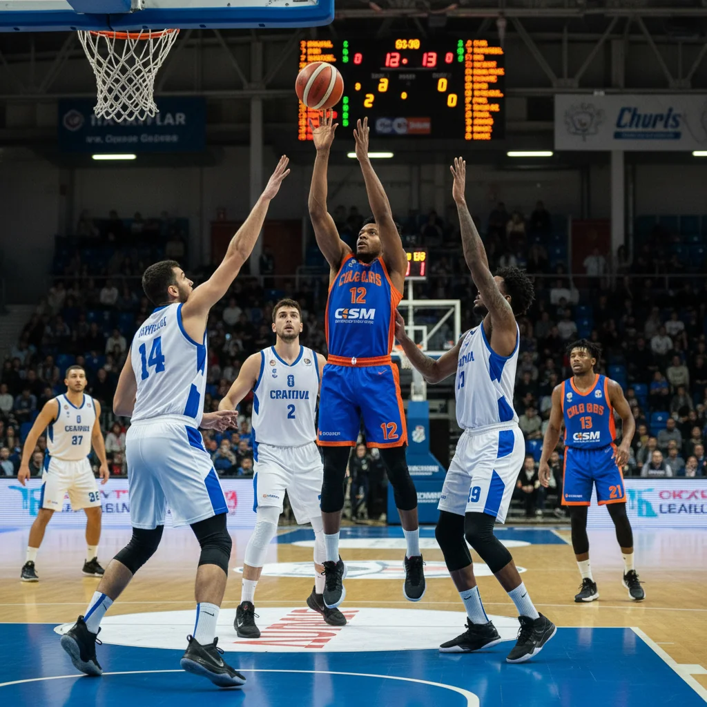 CSM Târgu Mureș, meci în deplasare la Craiova în Liga Națională de baschet masculin