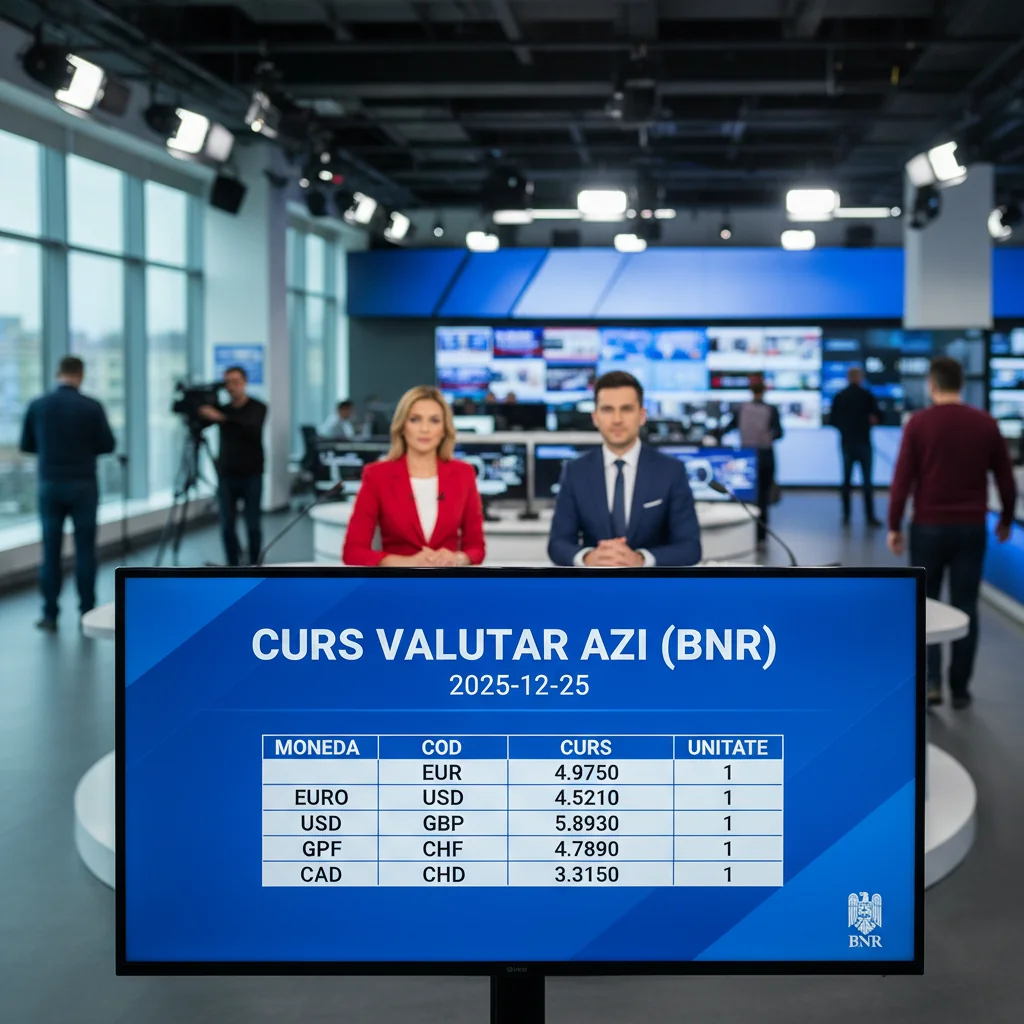 Curs valutar azi (BNR) – 2025-12-25