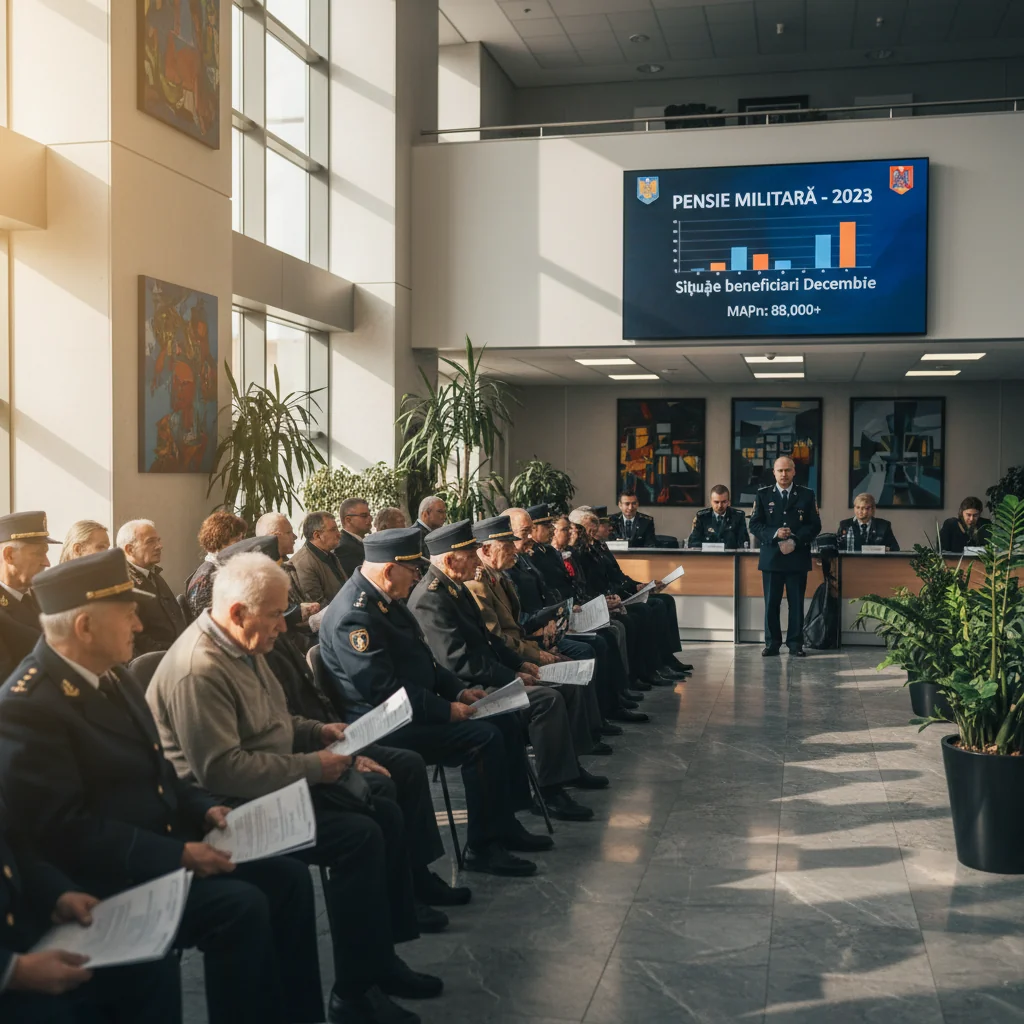Date noi despre pensiile militare: informații relevante și pentru Târgu Mureș