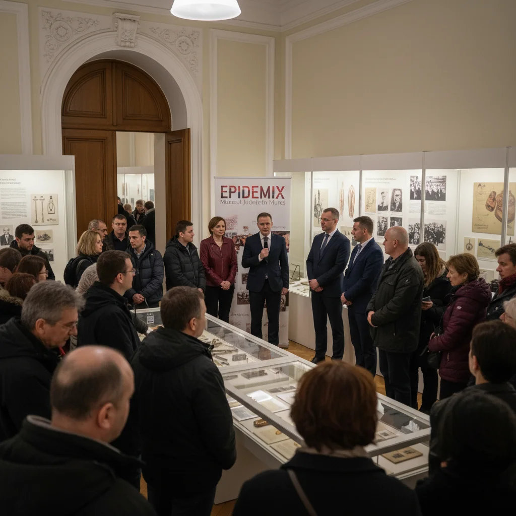Epidemia de artă EPIDEMIX la Muzeul Județean Mureș