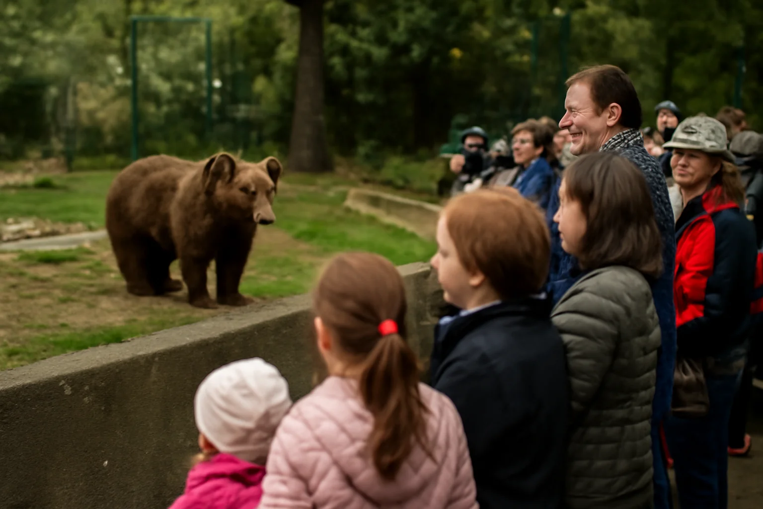 Eveniment educativ de Ziua Ursului la Grădina Zoologică din Târgu Mureș