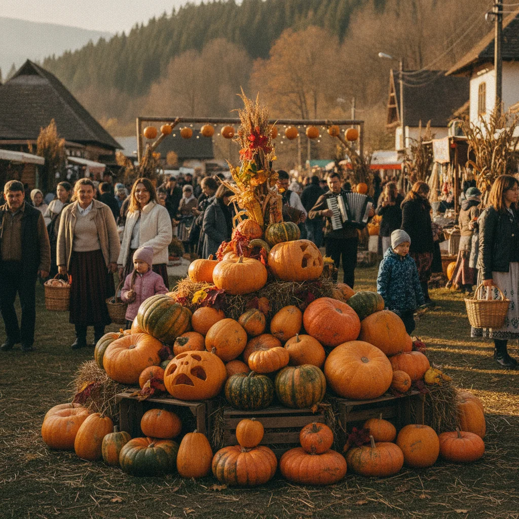 Festivalul Dovleacului a început la Sovata: parade, gastronomie locală și activități pentru copii