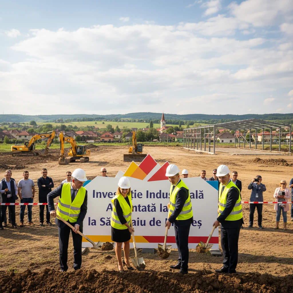 Hală industrială pentru aditivi alimentari anunțată lângă Târgu Mureș, la Sâncraiu de Mureș