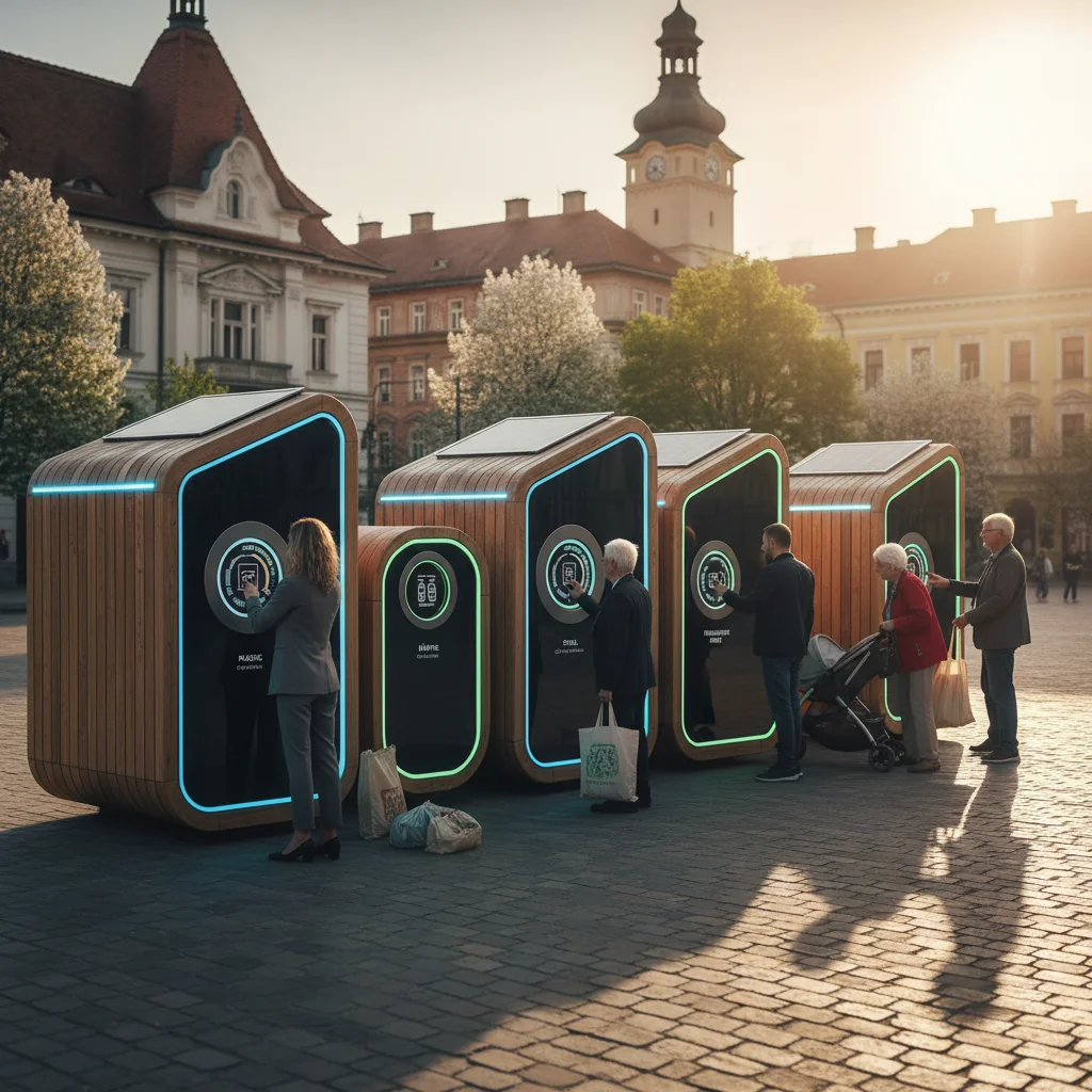 Insule ecologice digitalizate pentru colectarea deșeurilor la Târgu Mureș, anunțate pentru 2026
