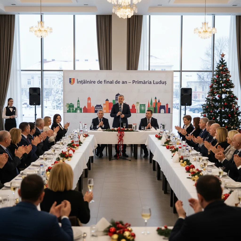 Întâlnire de final de an la Luduș, eveniment marcat în județul Mureș și la Târgu Mureș