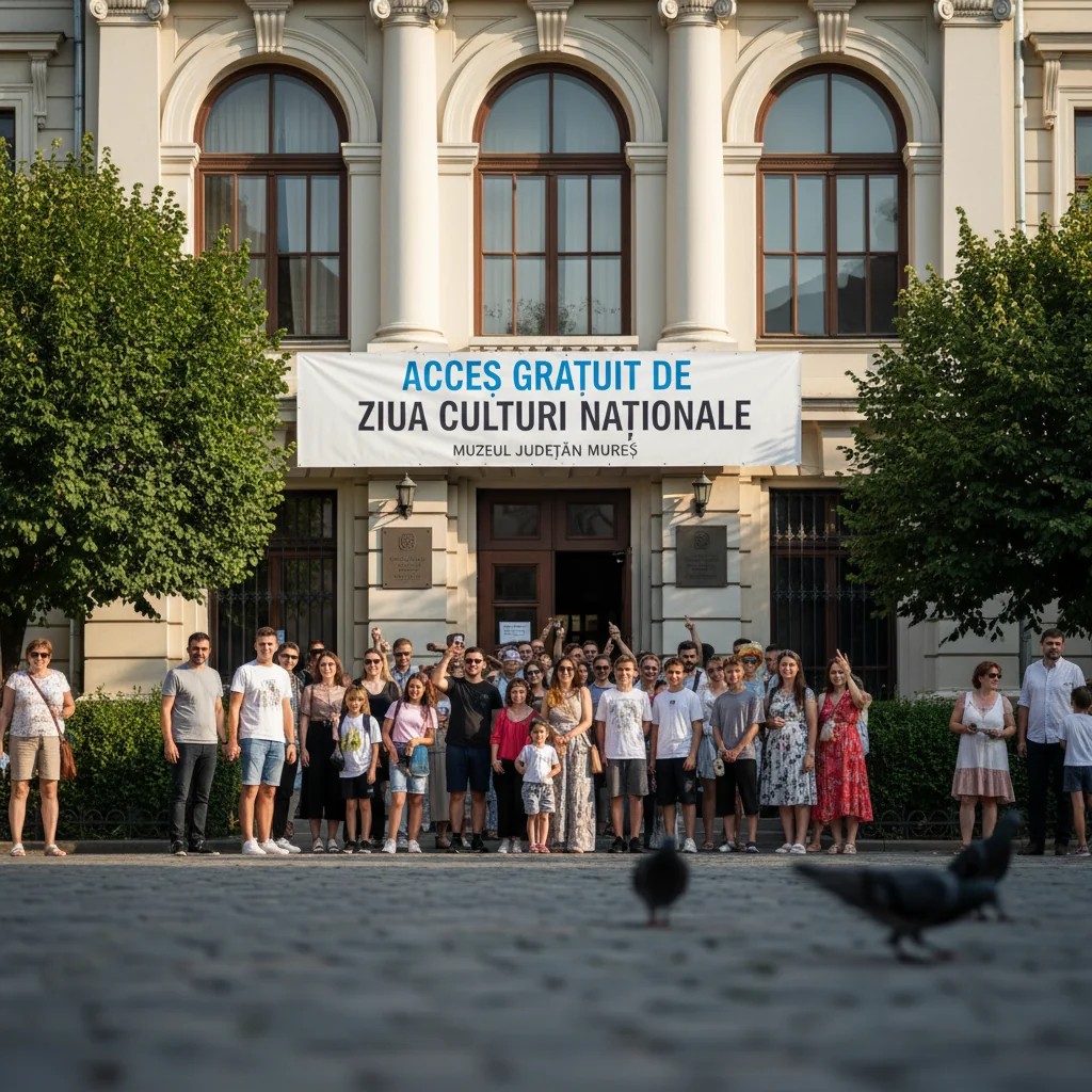 Intrare liberă la Muzeul Județean Mureș din Târgu Mureș de Ziua Culturii Naționale