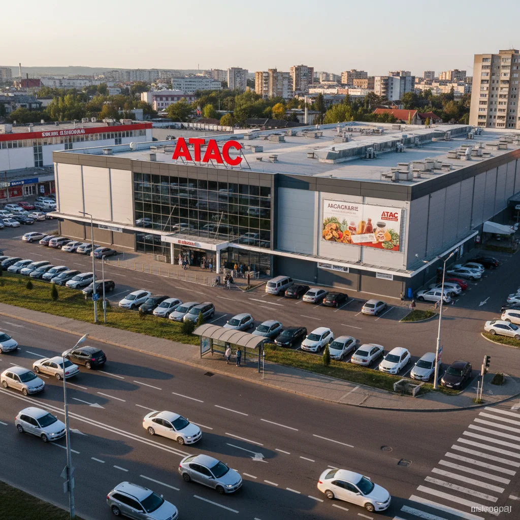 Magazinul Atac din Târgu Mureș, inclus într-o posibilă tranzacție între Auchan și grupul Indotek