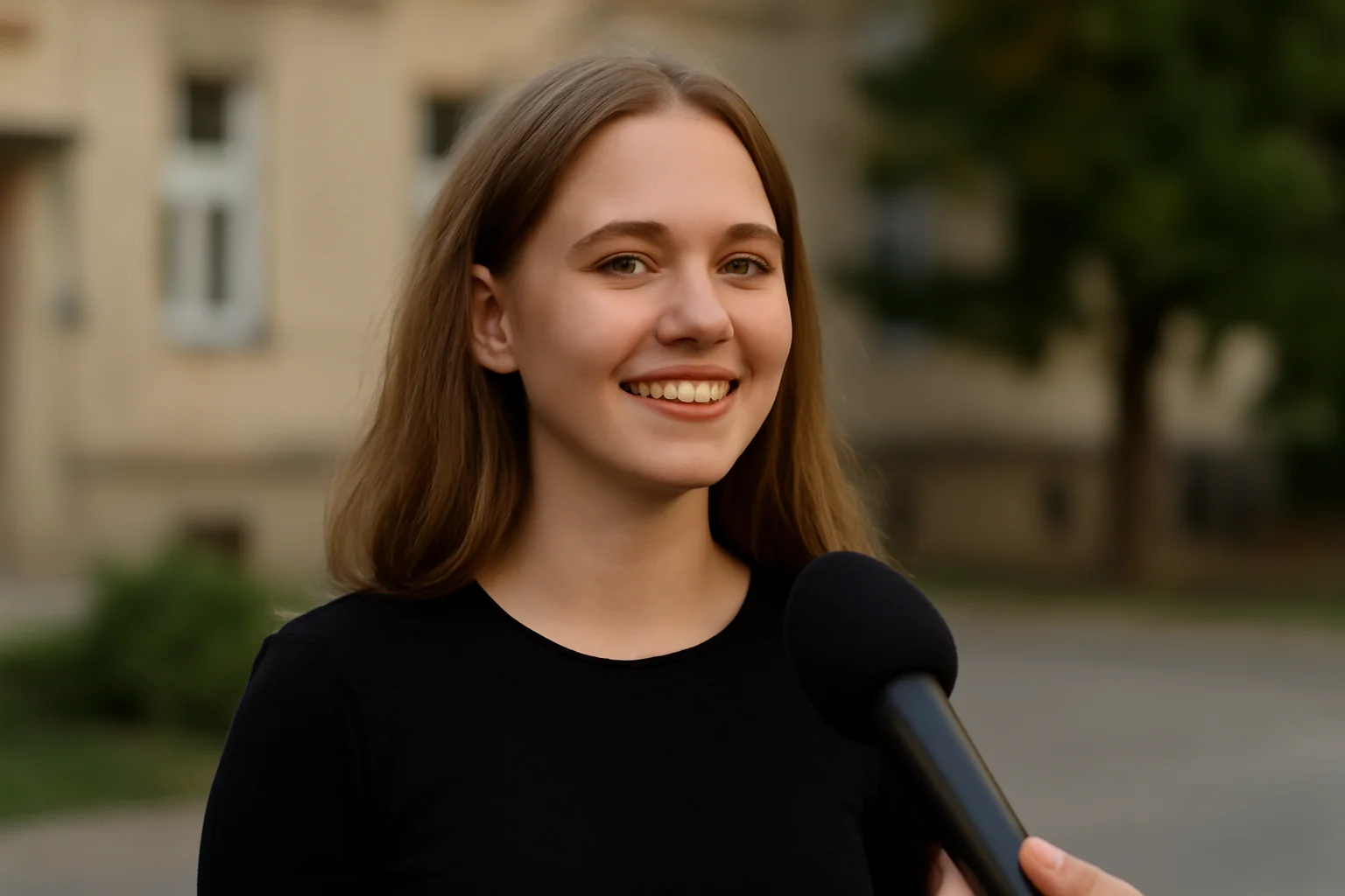 Maria Joo Coman de la Liceul Gheorghe Marinescu, câștigătoarea Talent Show-ului local