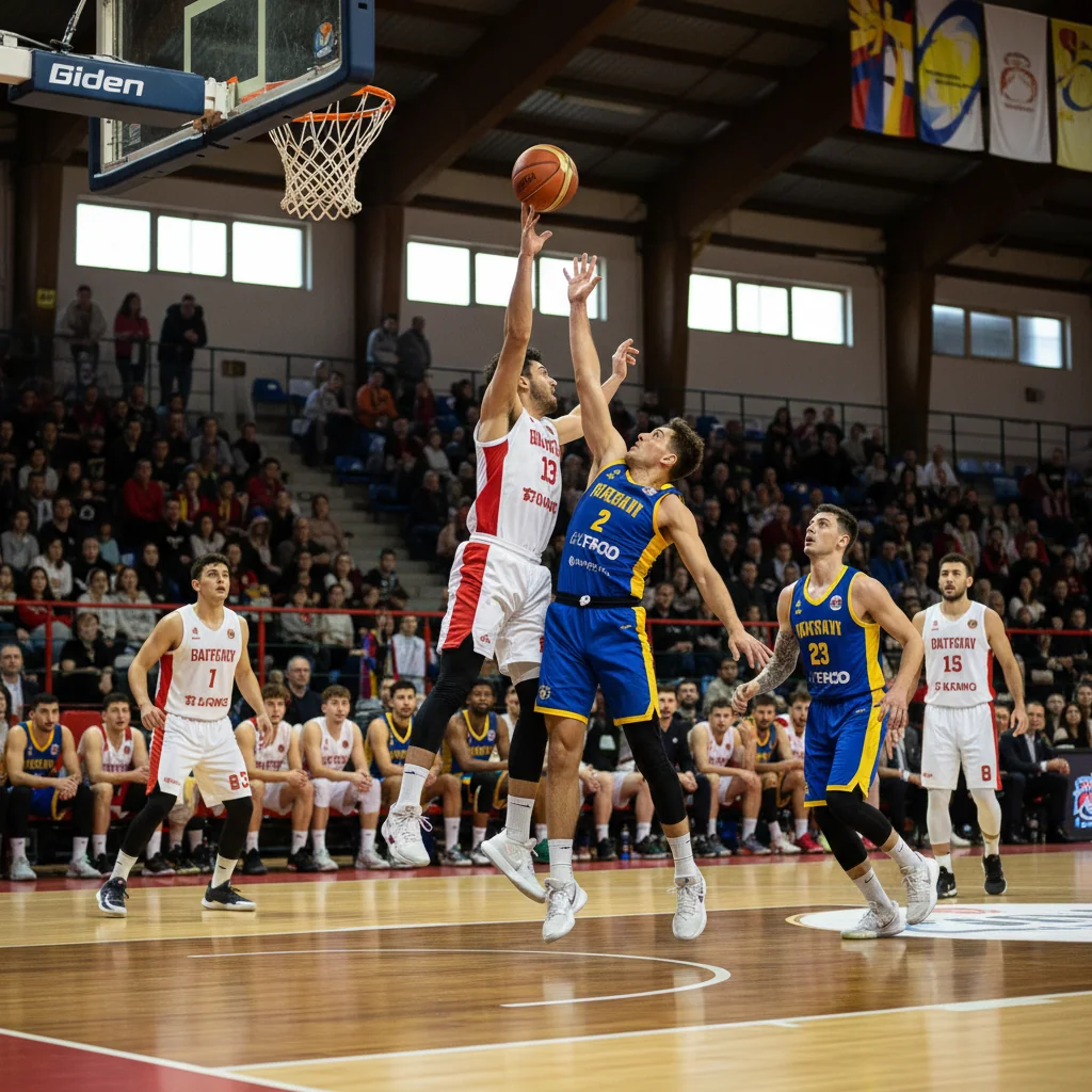 Meci de baschet cu miză de play-off la Târgu Mureș între CSU Târgu Mureș și CSU Târgoviște