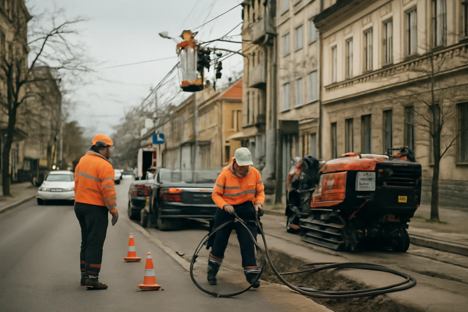 Modernizare a rețelei electrice pe strada Călărașilor din Târgu Mureș, finalizată de DEER