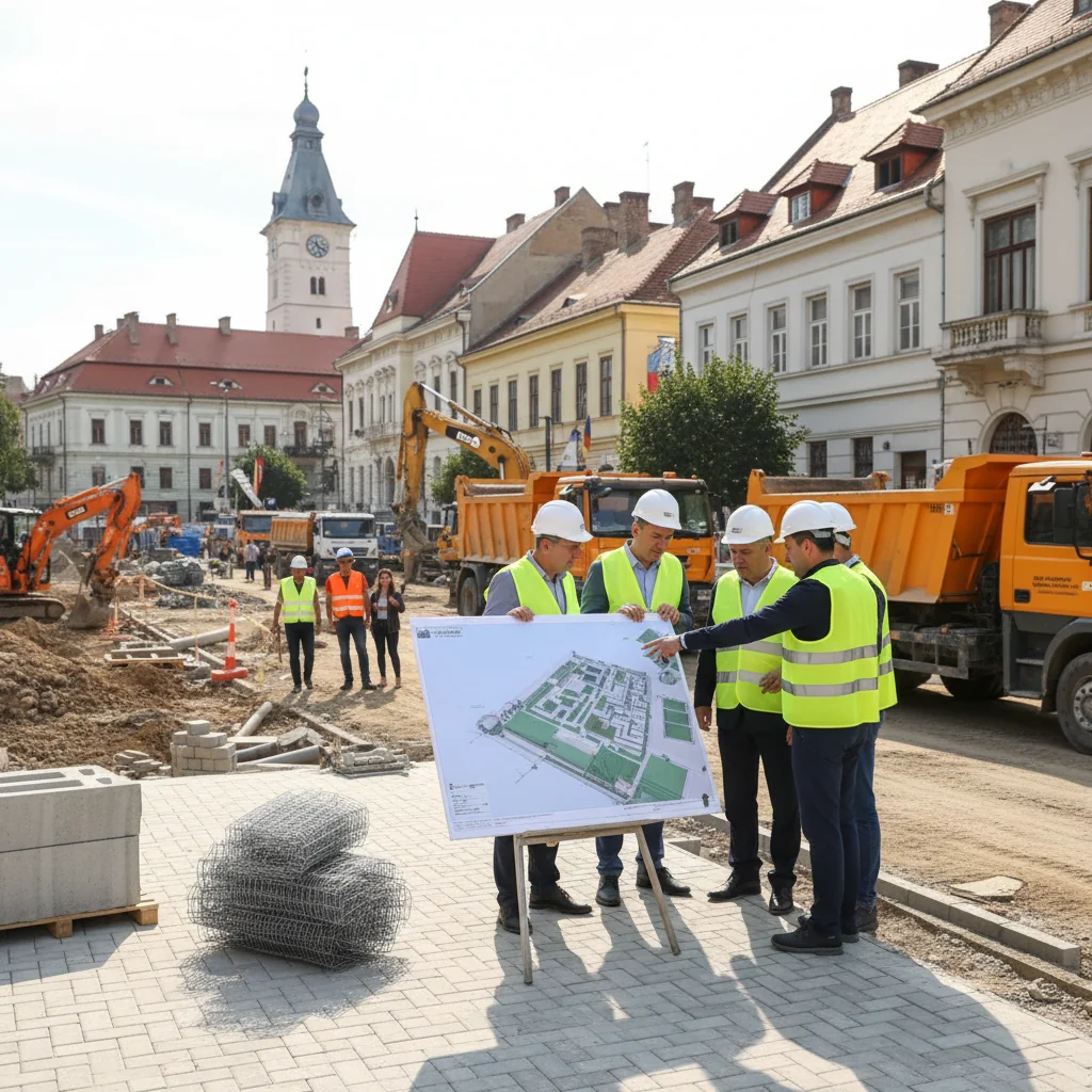 Modernizare amplă pe strada 1 Decembrie 1918 din Târgu Mureș, anunțată de primărie