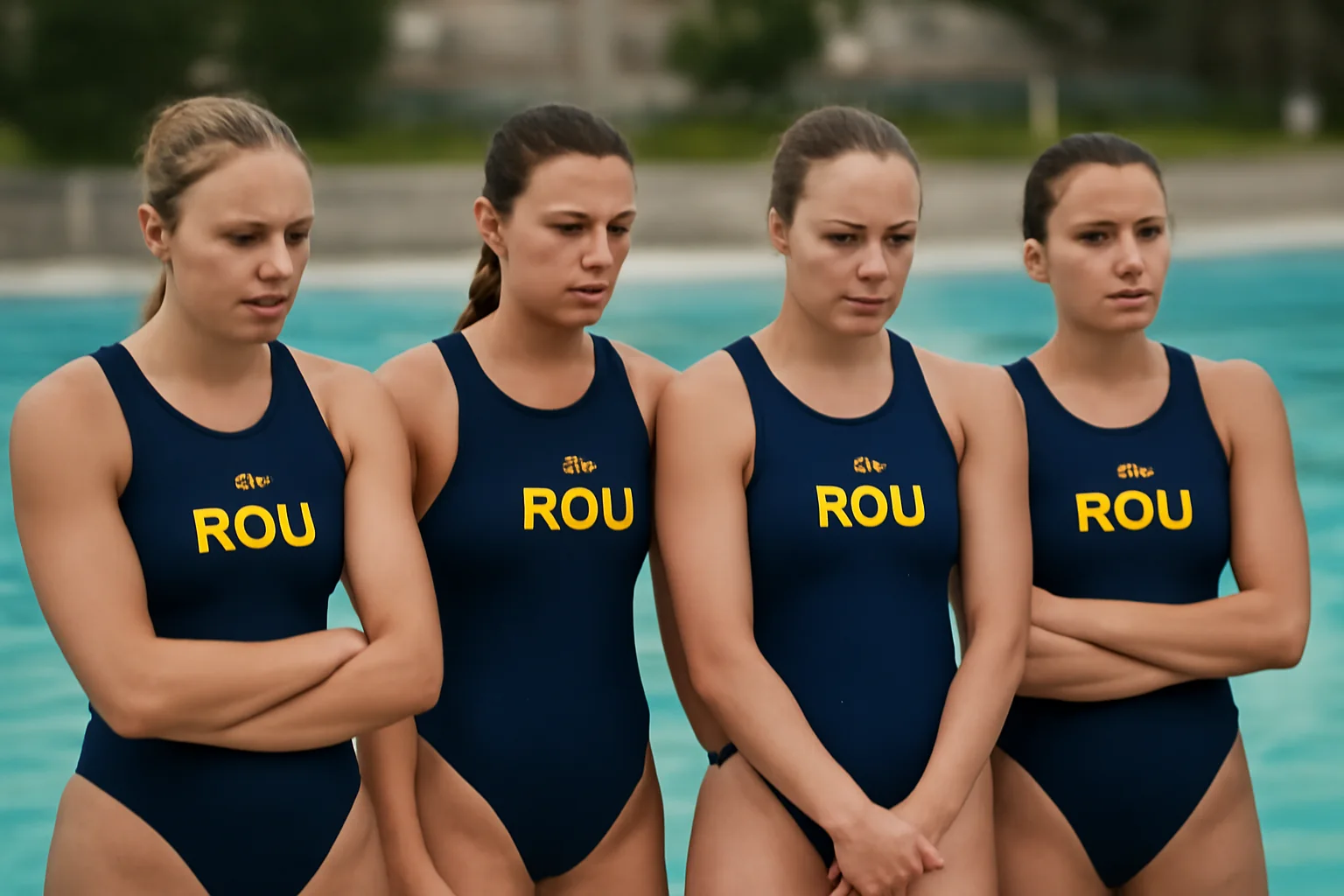 Naționala feminină de polo a României, serie de înfrângeri la Euro; Radio Târgu Mureș relatează parcursul echipei