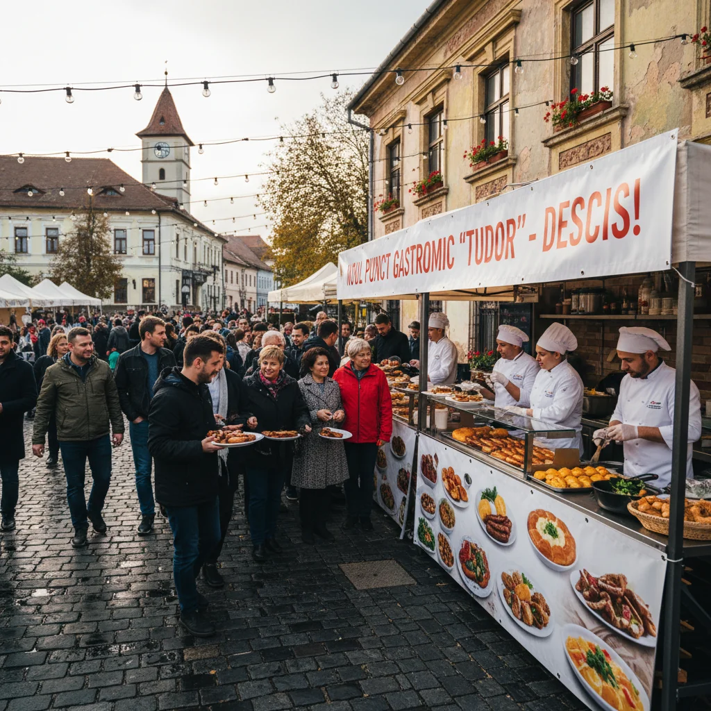 Noul punct gastronomic din Tudor atrage pofticioșii din Târgu Mureș