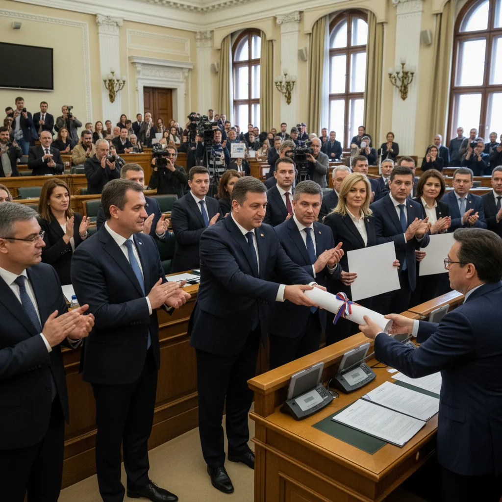 Opoziția depune o nouă moțiune de cenzură în Parlament