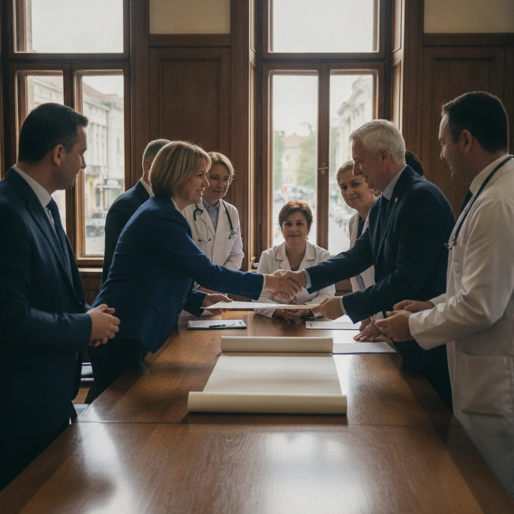 Parteneriat medical strategic semnat la Târgu Mureș