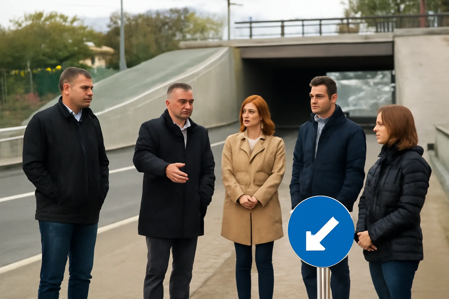 Pasajul din zona Gării Târgu Mureș, analizat de Comisia de Circulație pentru noi măsuri de siguranță rutieră