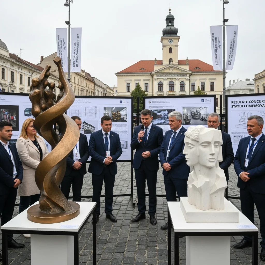 Primăria Târgu Mureș anunță rezultatele concursurilor pentru două statui comemorative