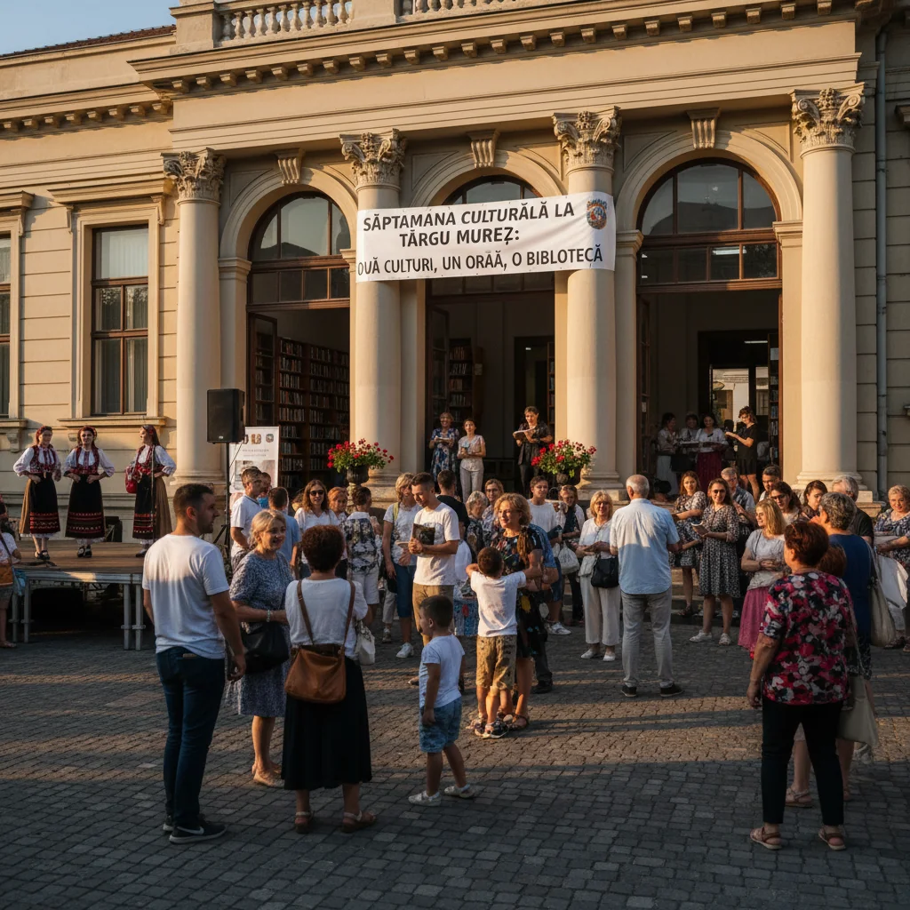 Program cultural special la Târgu Mureș, între 15 și 22 ianuarie 2026, la Biblioteca Județeană Mureș