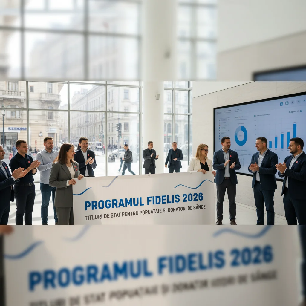 Programul FIDELIS 2026, oportunitate de investiții la Târgu Mureș pentru populație și donatori de sânge