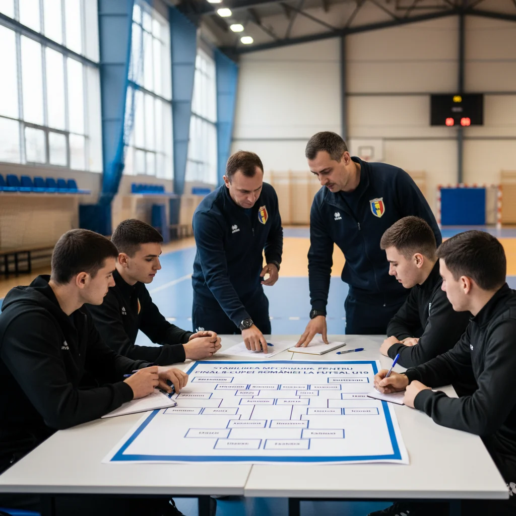 Programul meciurilor din Final 8-ul Cupei României la futsal U19, stabilit pentru turneul de la Târgu Mureș