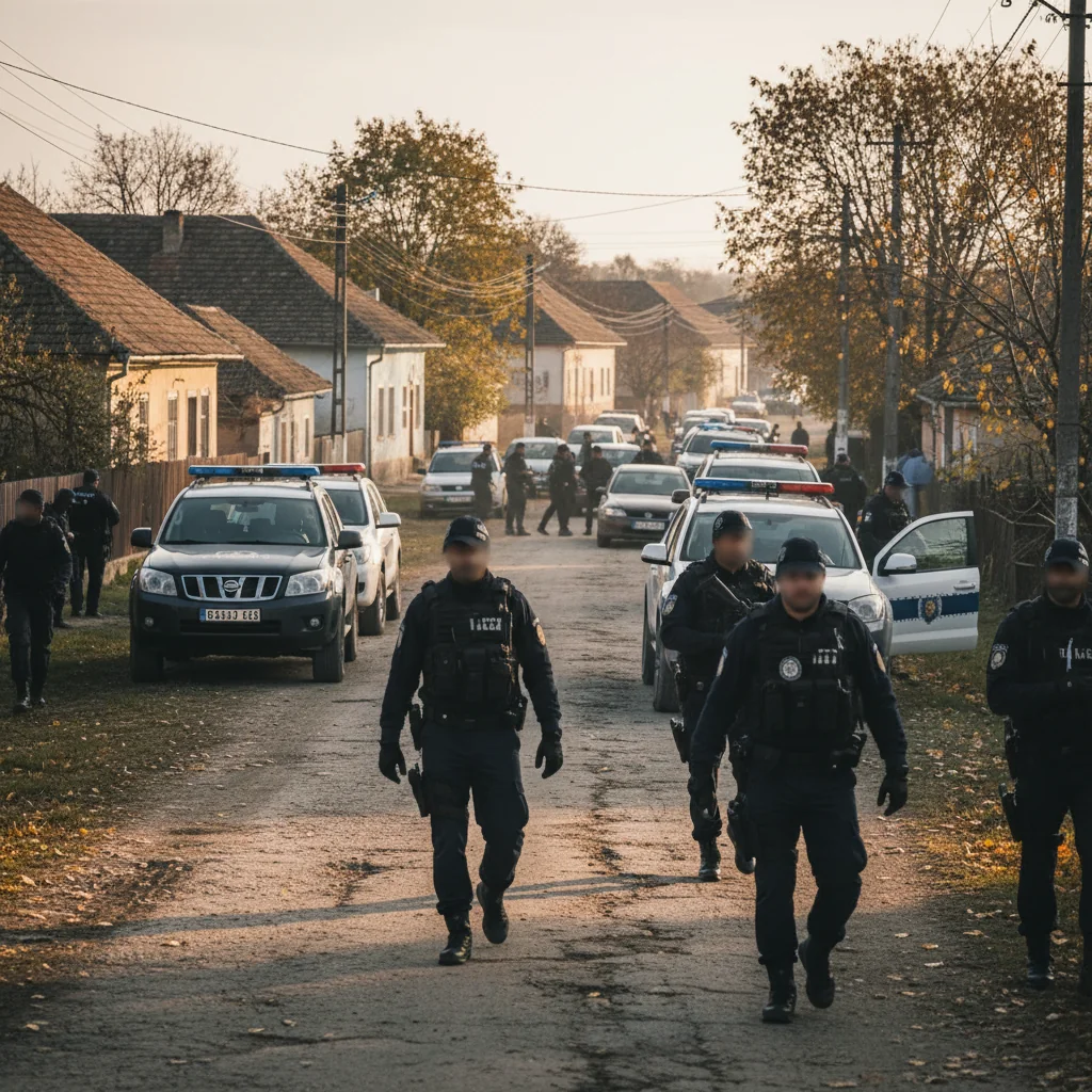 Raziile Poliției Mureș în Chendu – Bălăușeri au surprins comunitatea