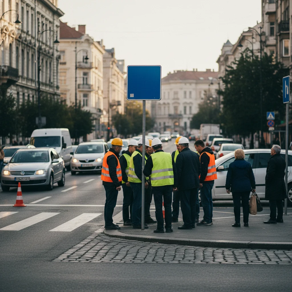 Regimul de circulație pe strada Iuliu Maniu se modifică în Târgu Mureș