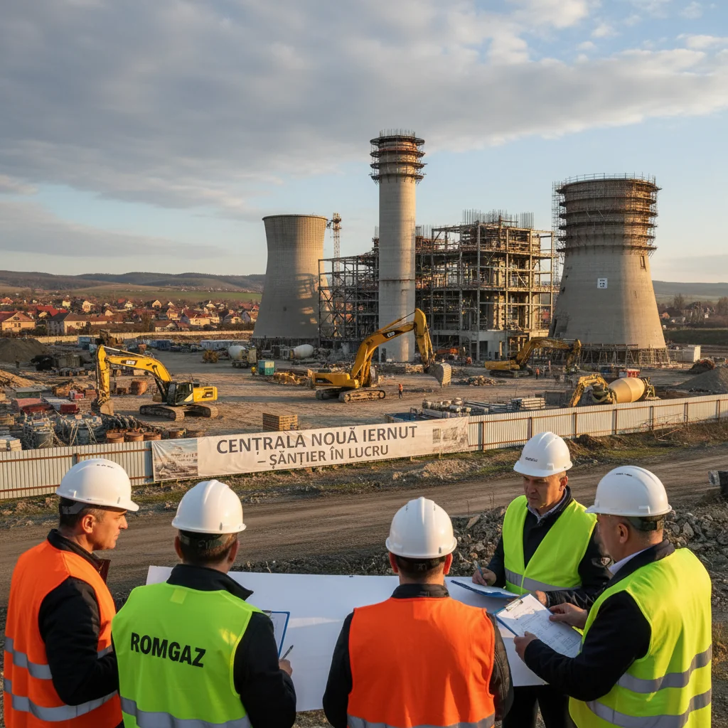 Romgaz reia căutarea supervizorului de șantier pentru mult-întârziata centrală nouă de la Iernut