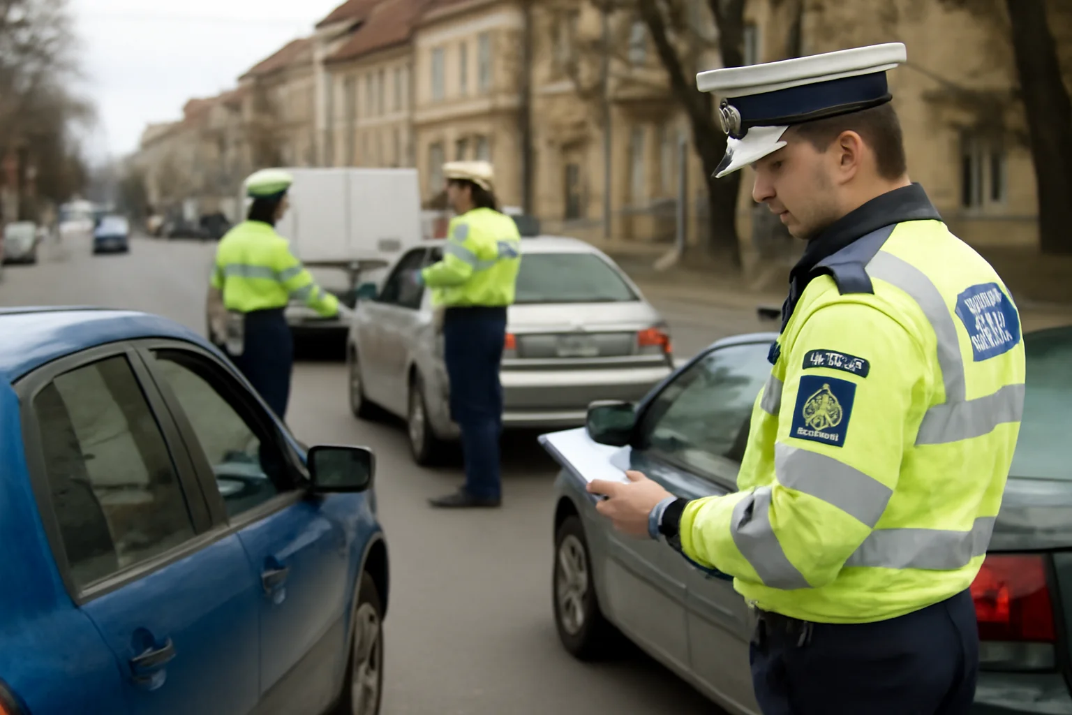 sancțiuni, fapte penale și mașini confiscate