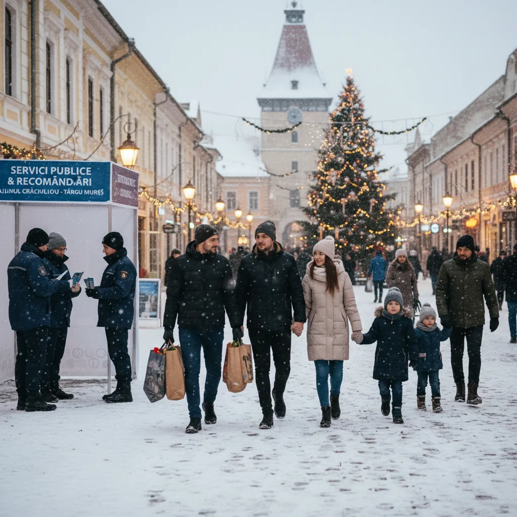 Servicii publice și recomandări pentru Targu Mures în Ajunul Crăciunului — 2025-12-24