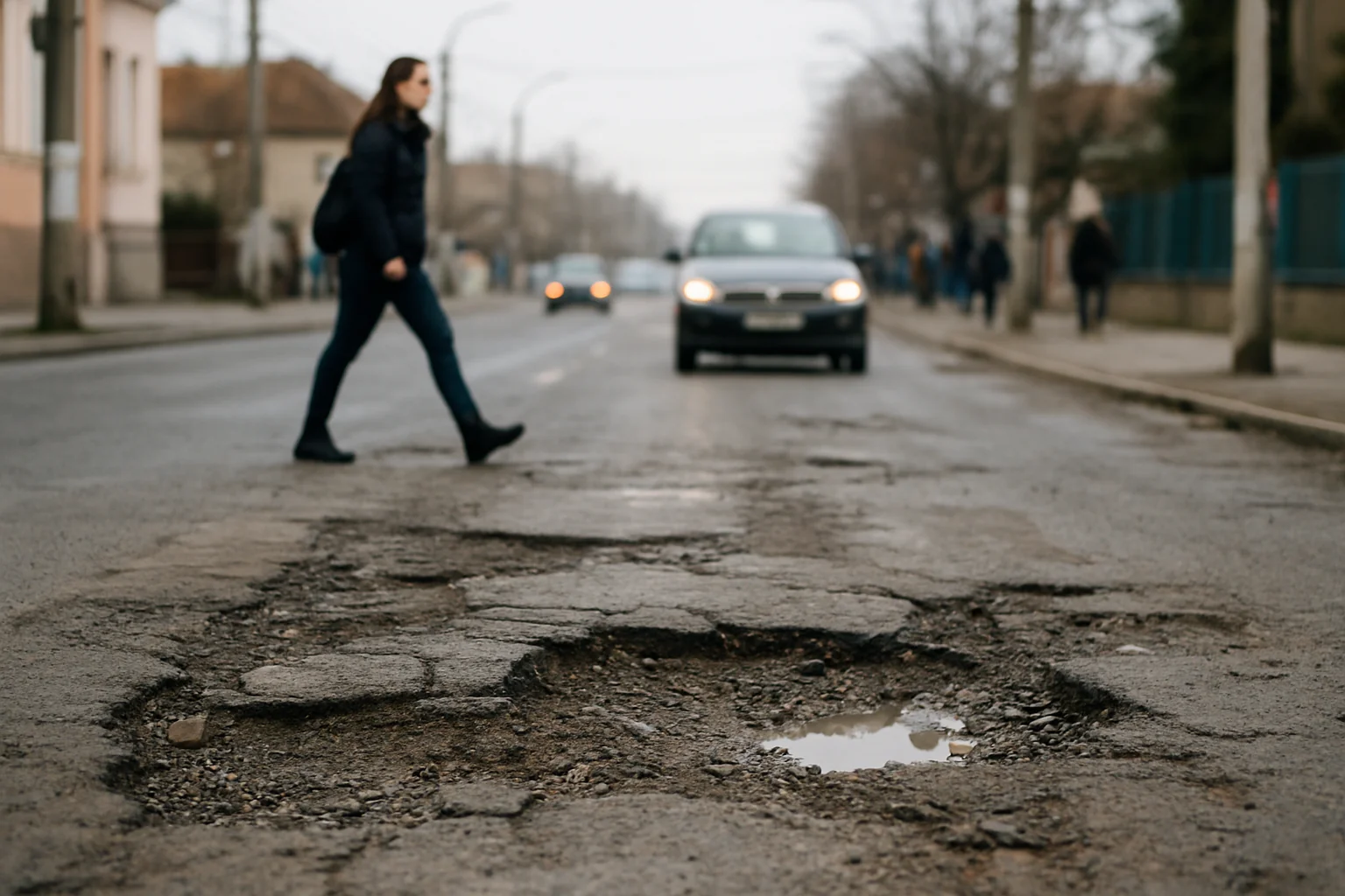 Situația actuală a infrastructurii rutiere din Târgu Mureș – 2026-02-23