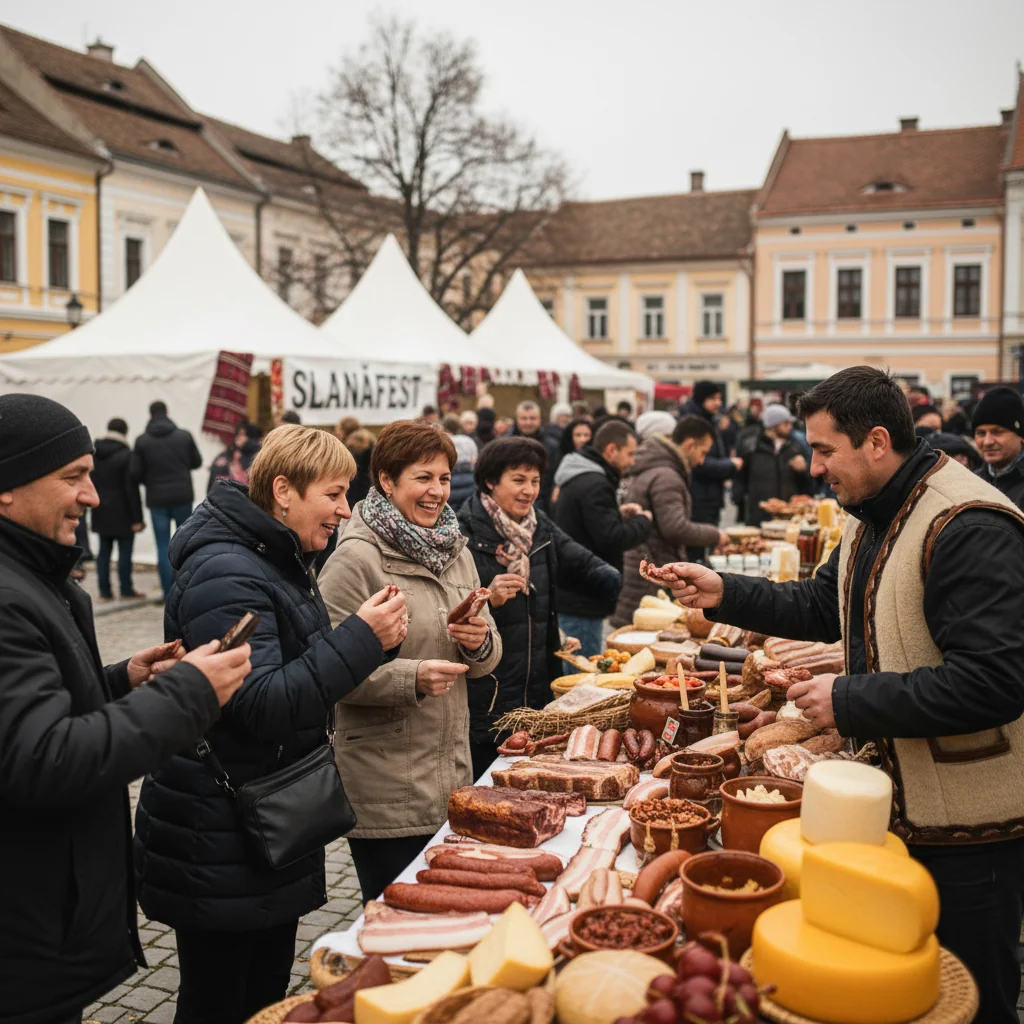 SlanăFest aduce la Târgu Mureș un nou festival dedicat produselor tradiționale din porc