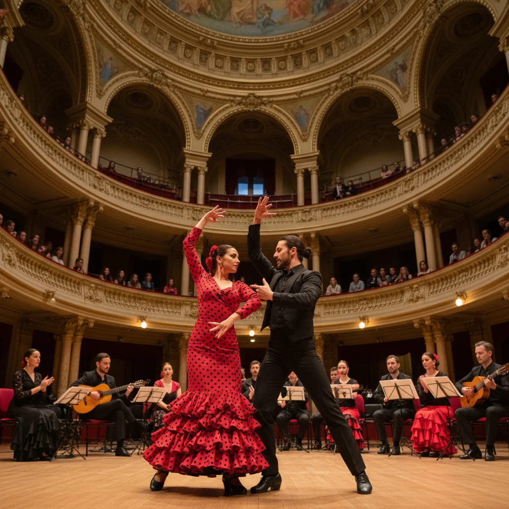 Spectacol de flamenco la Palatul Culturii din Târgu Mureș, în această seară