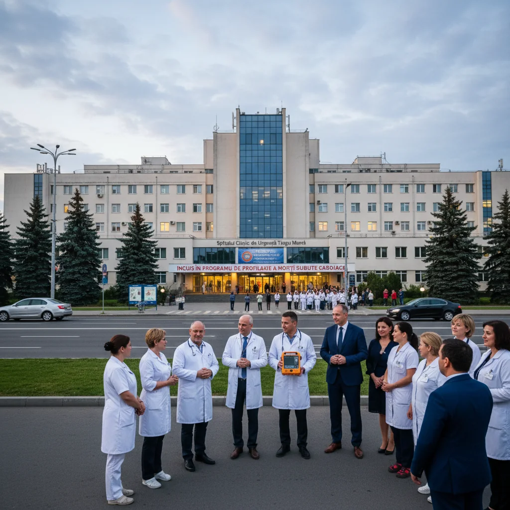 Spitalul Clinic de Urgență Târgu Mureș, integrat în rețeaua națională pentru profilaxia morții subite cardiace