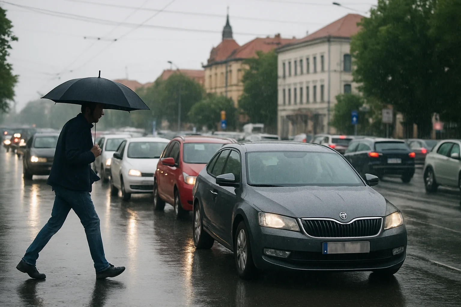 Starea traficului și condițiile meteo în Târgu Mureș – 12 mai 2026