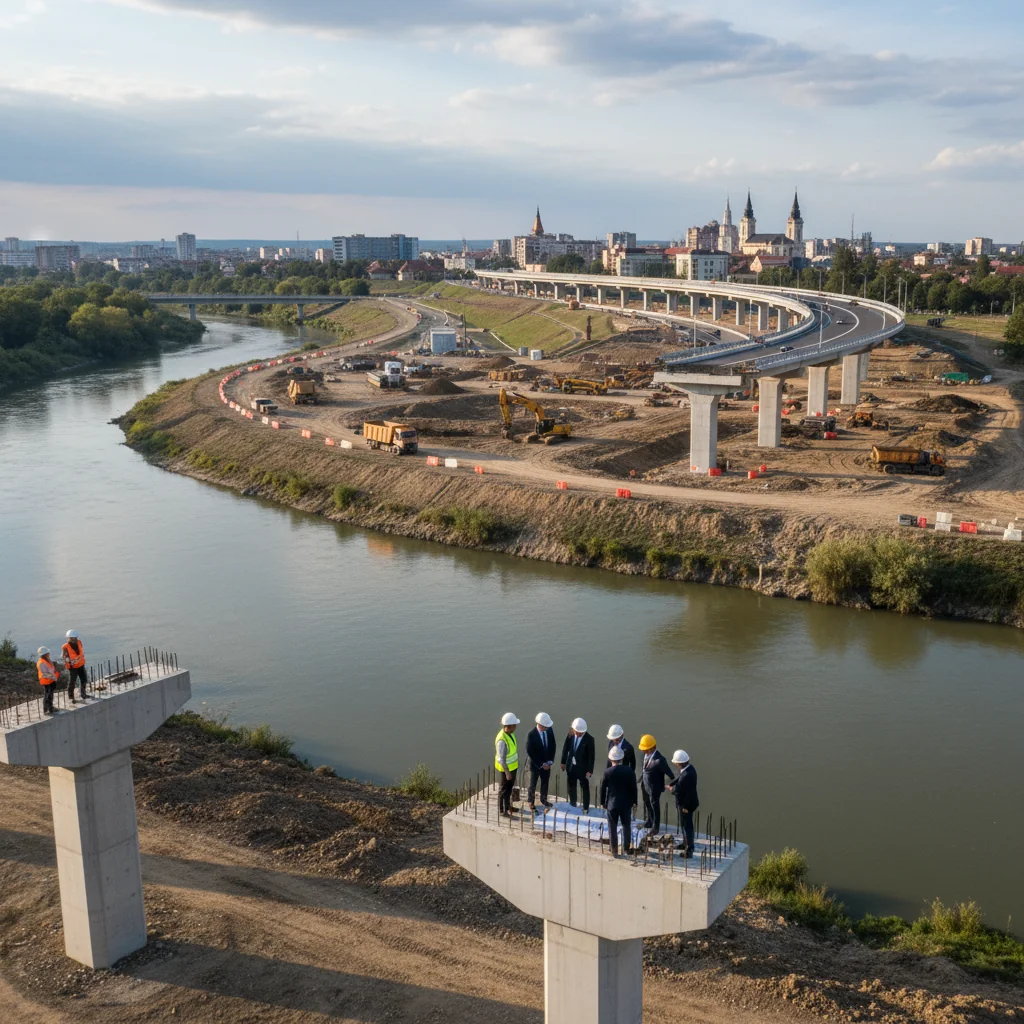 Târgu Mureș: planuri avansate pentru inelul de ocolire și noul pod peste Mureș