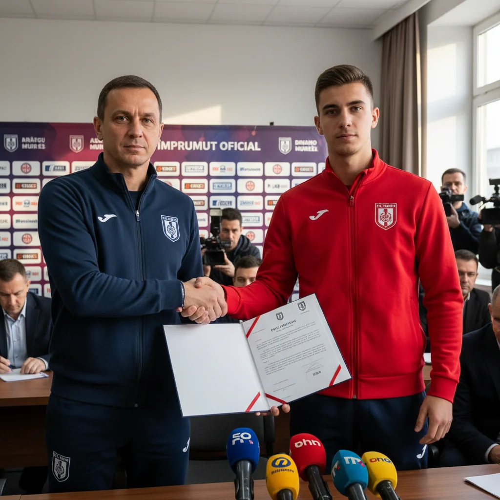 Transfer confirmat la Târgu Mureș: ASA îl ia împrumut pe Raul Rotund de la Dinamo București
